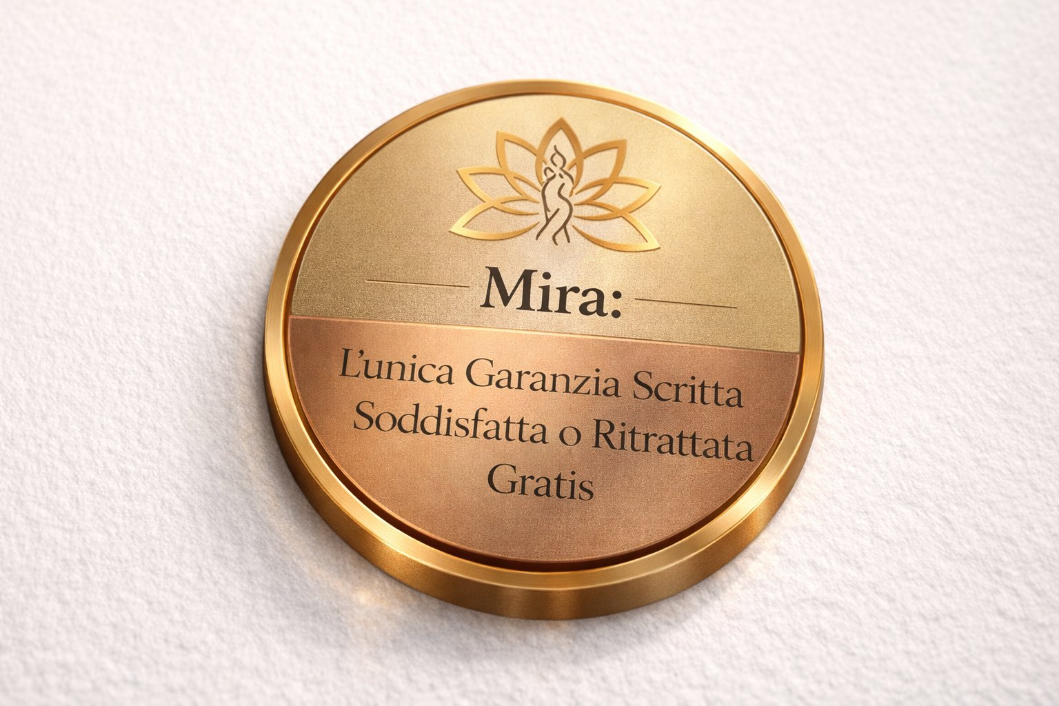 Garanzia soddisfatta o ritrattata gratis